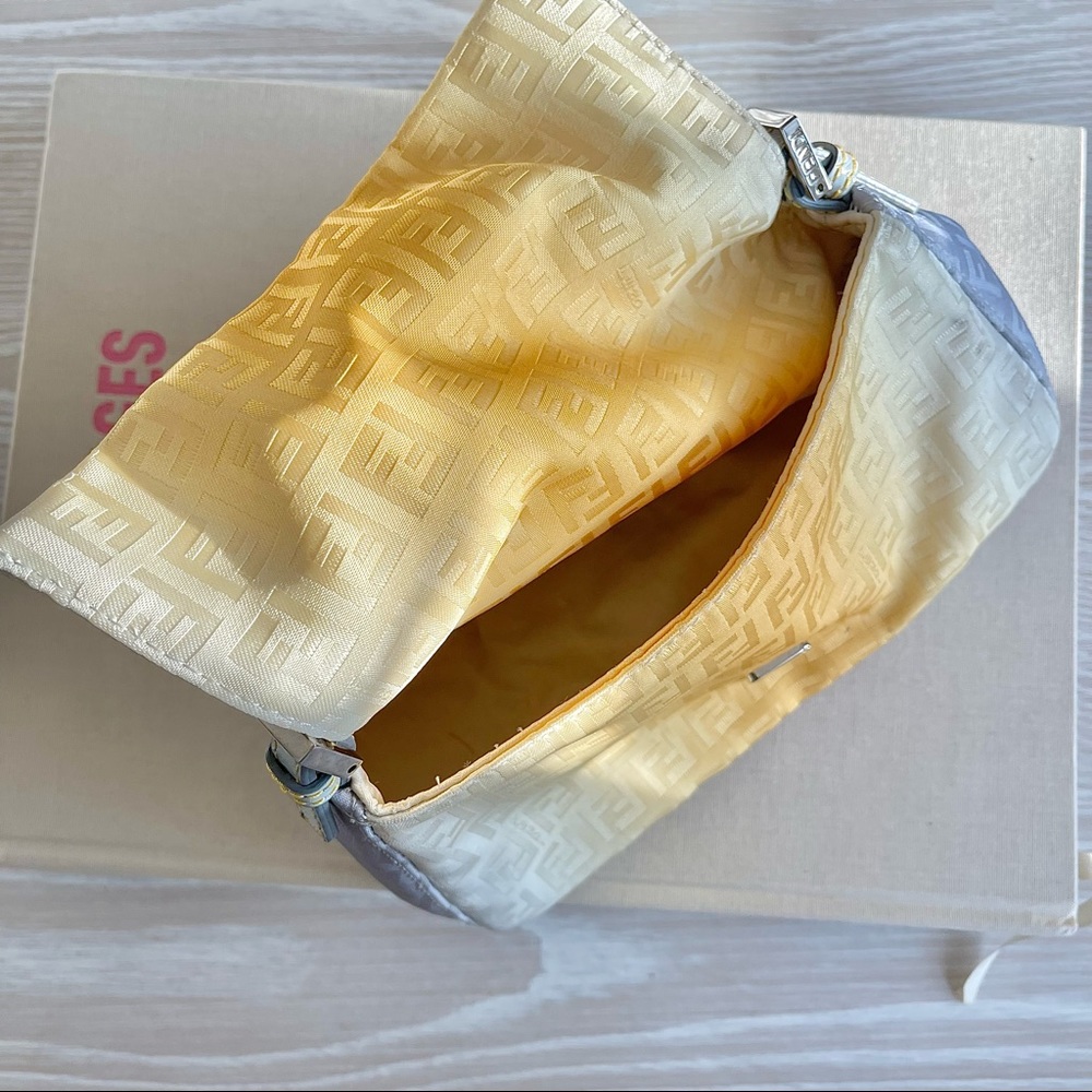 Vintage Fendi Zucchino Ombré Mamma Baguette - Picture 7 of 9